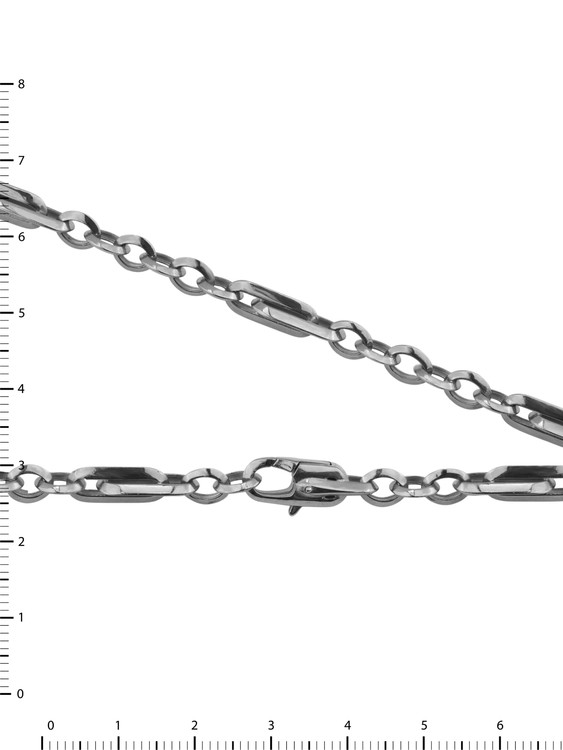 Цепь из белого золота