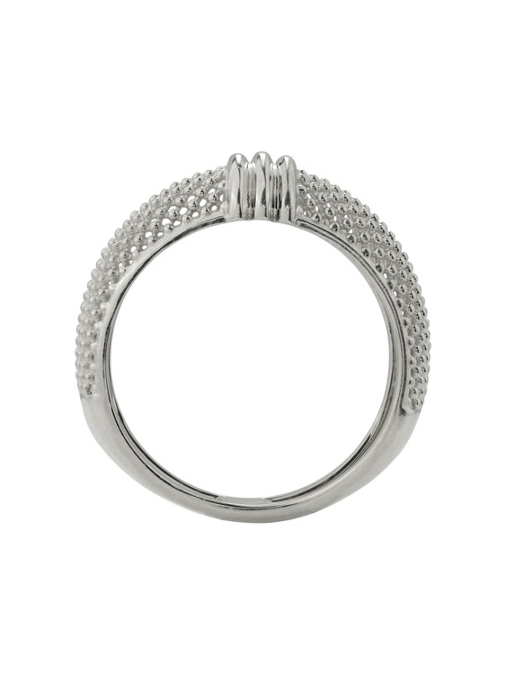 Кольцо из белого золота