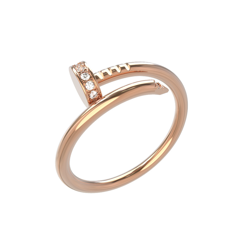 Кольцо из золота c бриллиантами