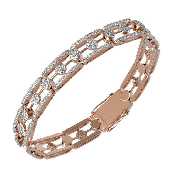 Браслет из золота c бриллиантами