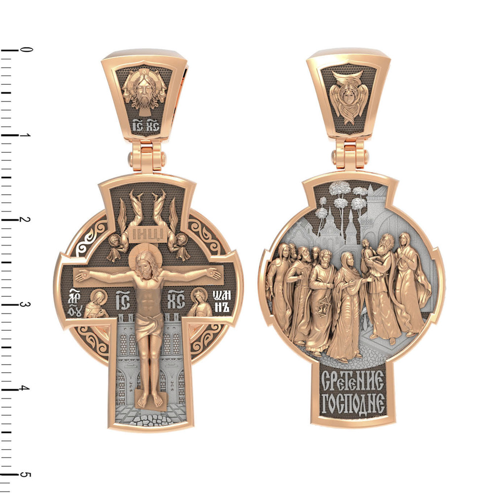 Крест из золота