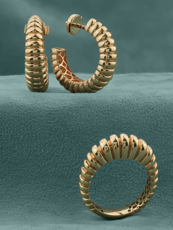 Серьги из золота