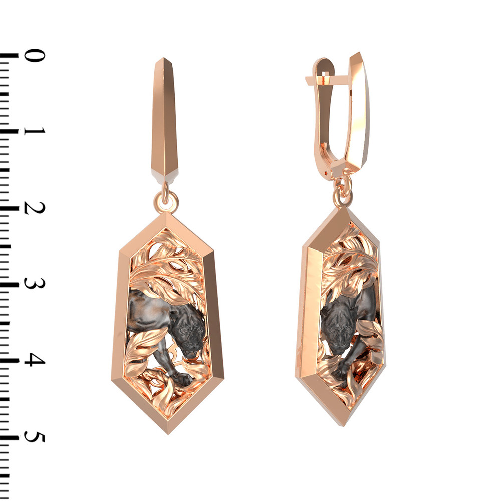 Серьги из золота