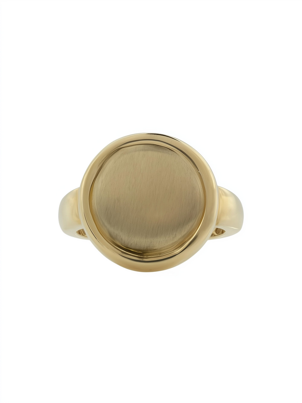 Кольцо из лимонного золота