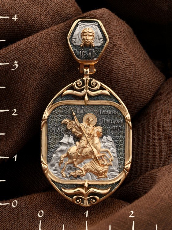 Образок из золота