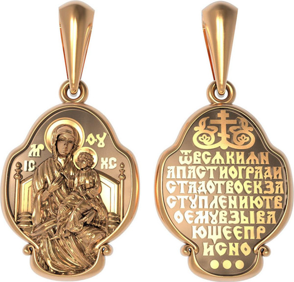 Образок из золота