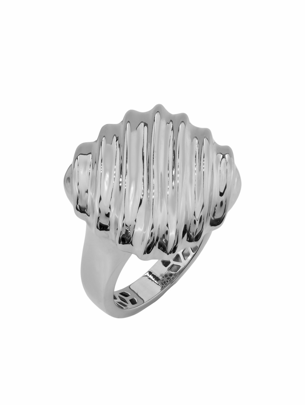 Кольцо из белого золота