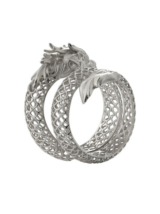 Кольцо из белого золота c бриллиантами