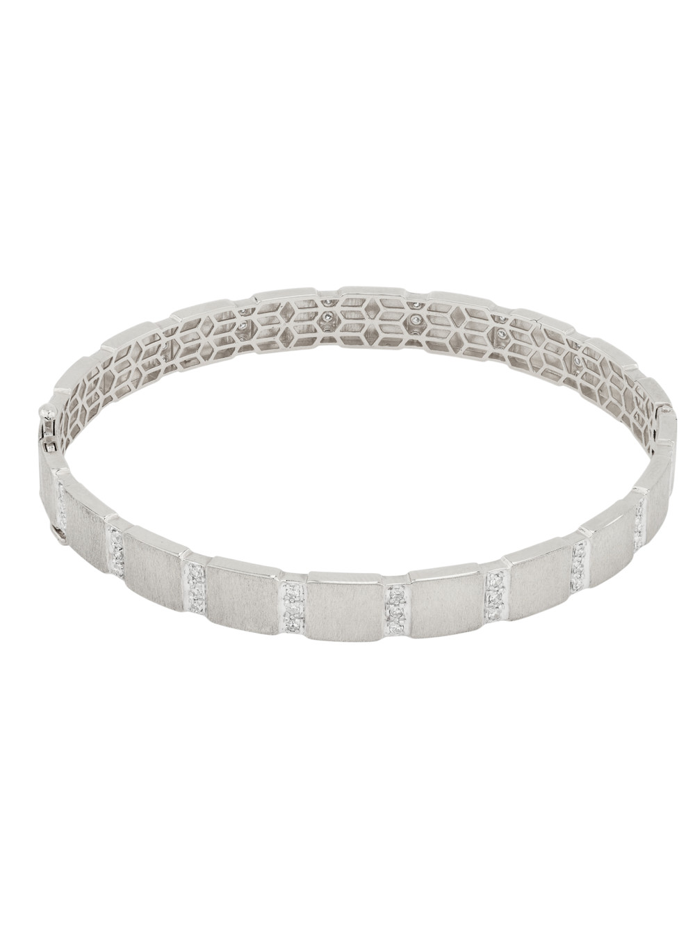 Браслет из белого золота c бриллиантами