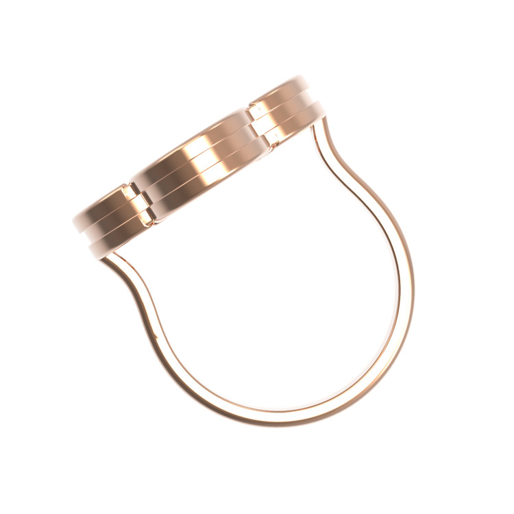 Кольцо из золота c перламутром