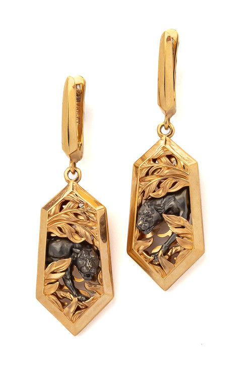 Серьги из золота