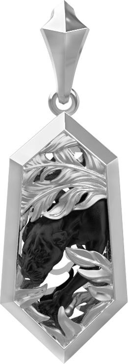 Подвеска из белого золота